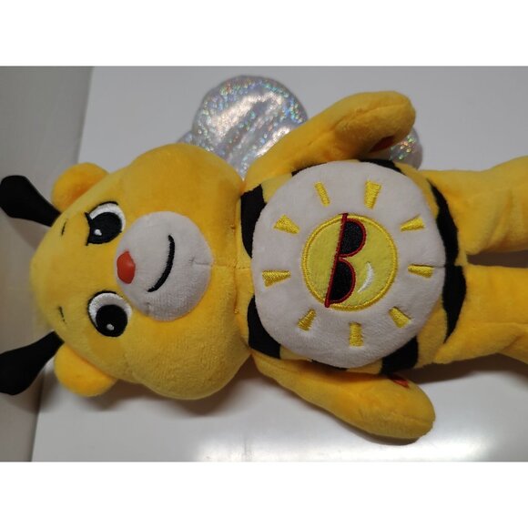 Care Bears Funshine Bear Yellow Bee Plush Toy With Sparkly Wings - Picture 9 of 16